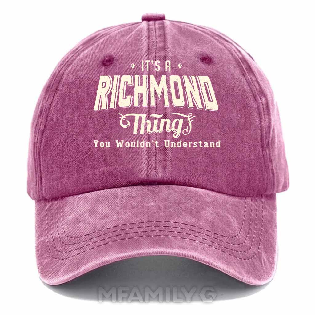 Richmond Thing Washed Baseball Cap