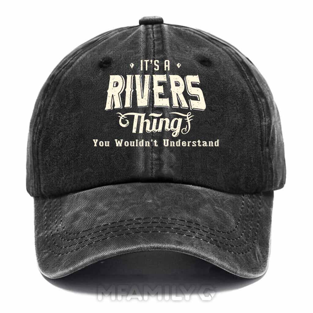 Rivers Thing Washed Baseball Cap