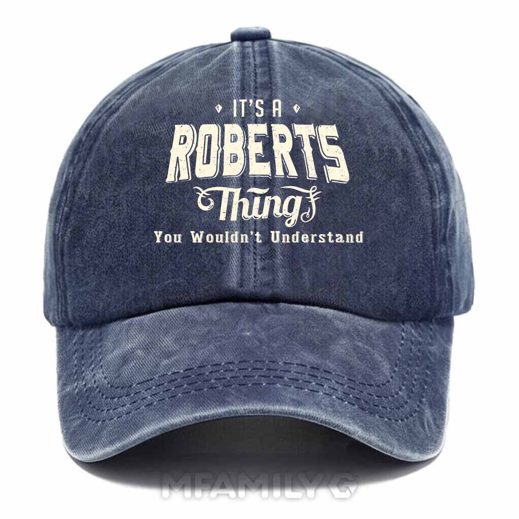 Roberts Thing Washed Baseball Cap