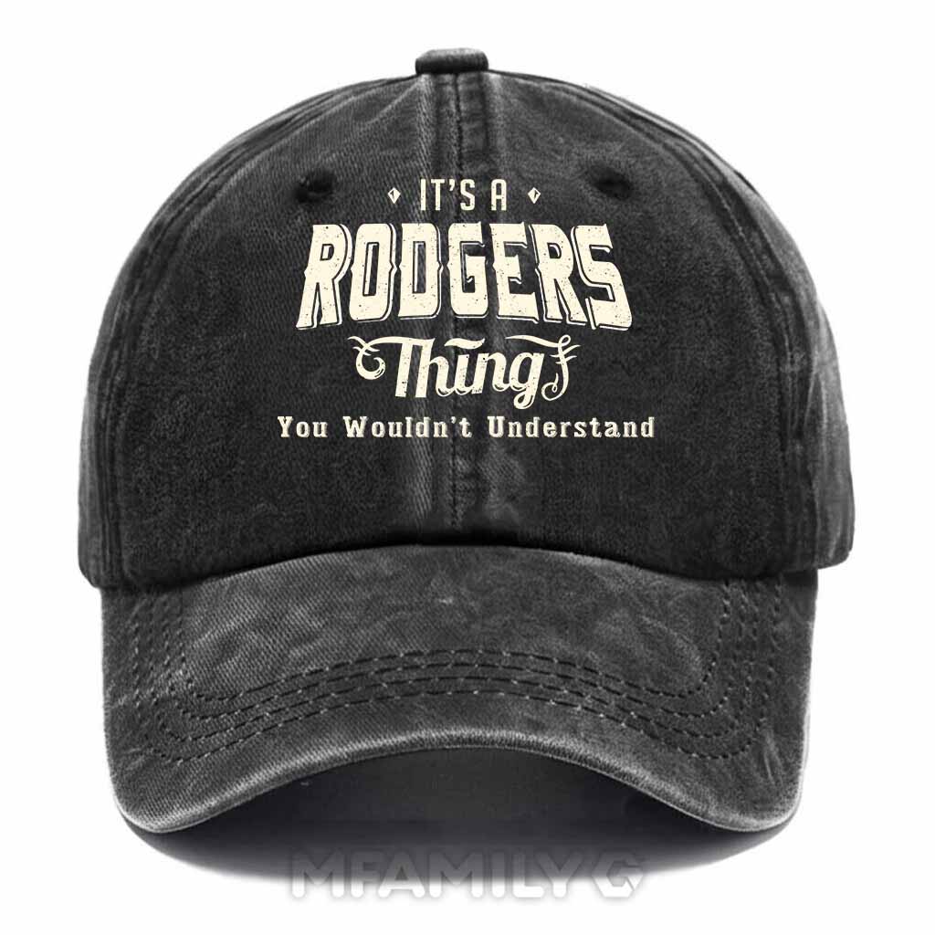 Rodgers Thing Washed Baseball Cap