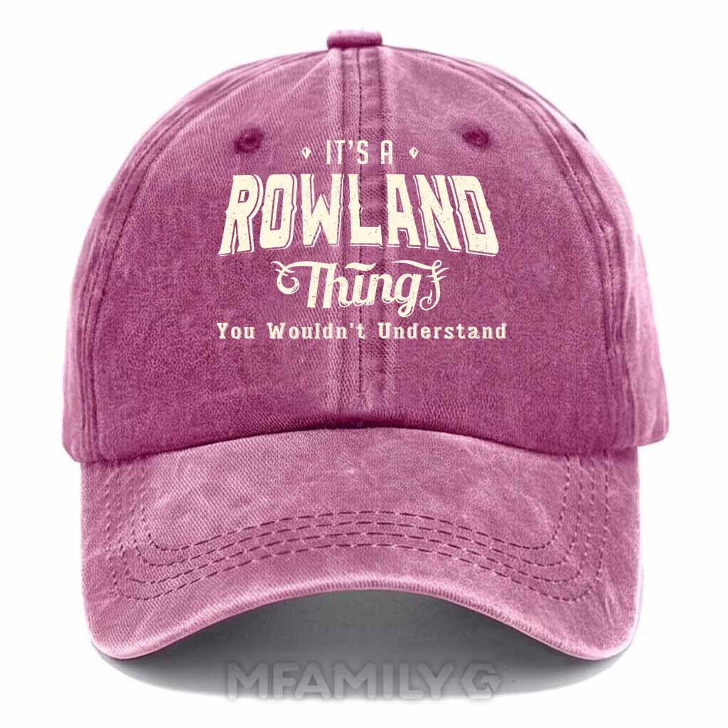 Rowland Thing Washed Baseball Cap