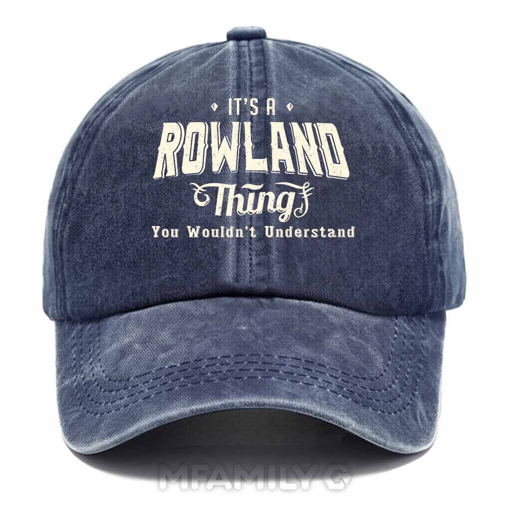 Rowland Thing Washed Baseball Cap