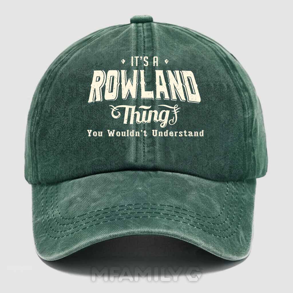 Rowland Thing Washed Baseball Cap