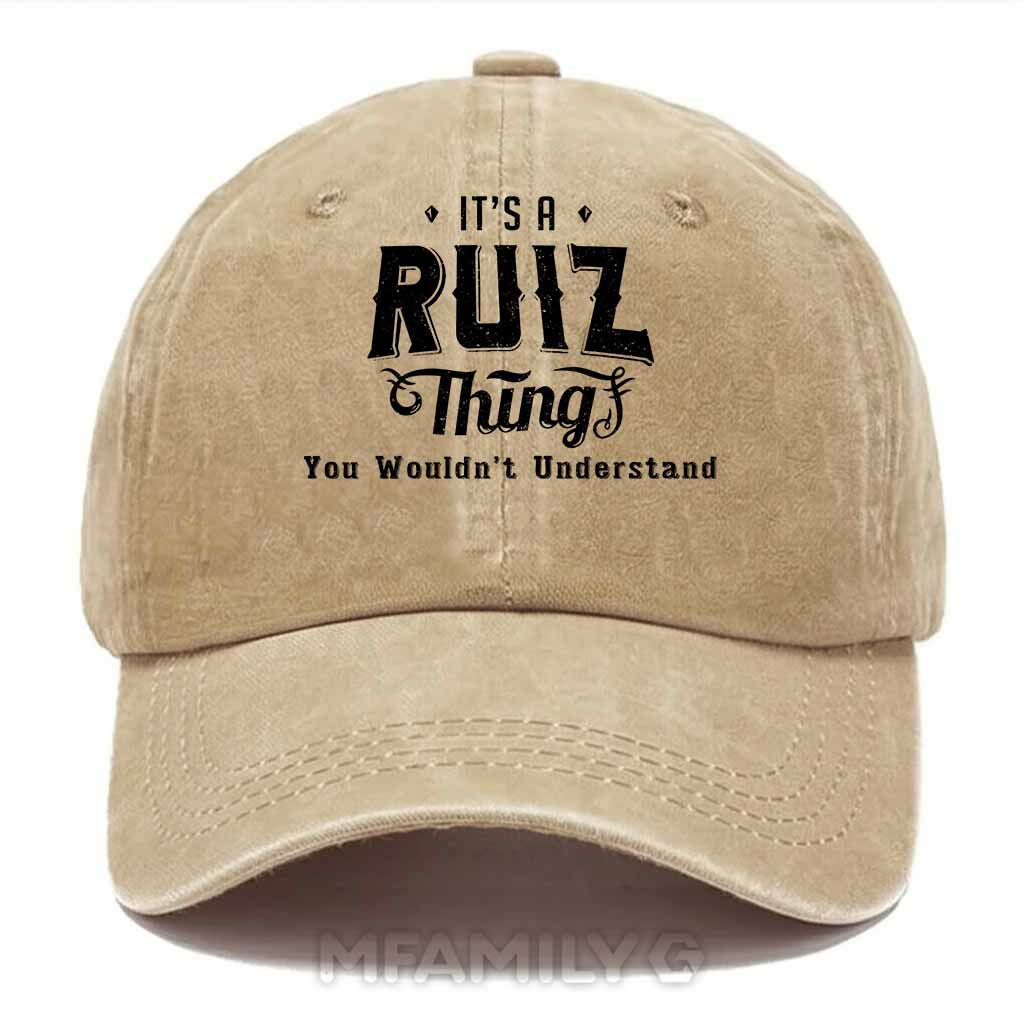 Ruiz Thing Washed Baseball Cap