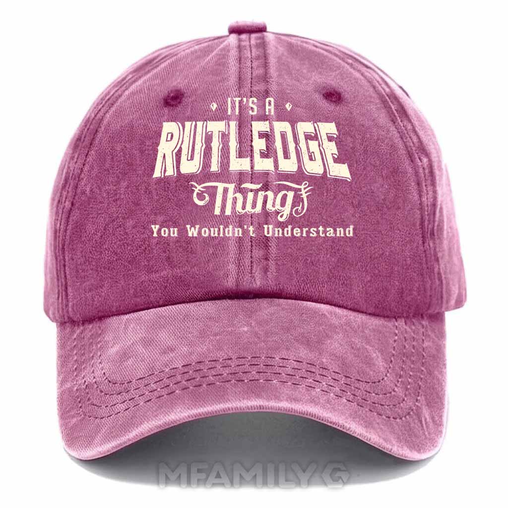 Rutledge Thing Washed Baseball Cap