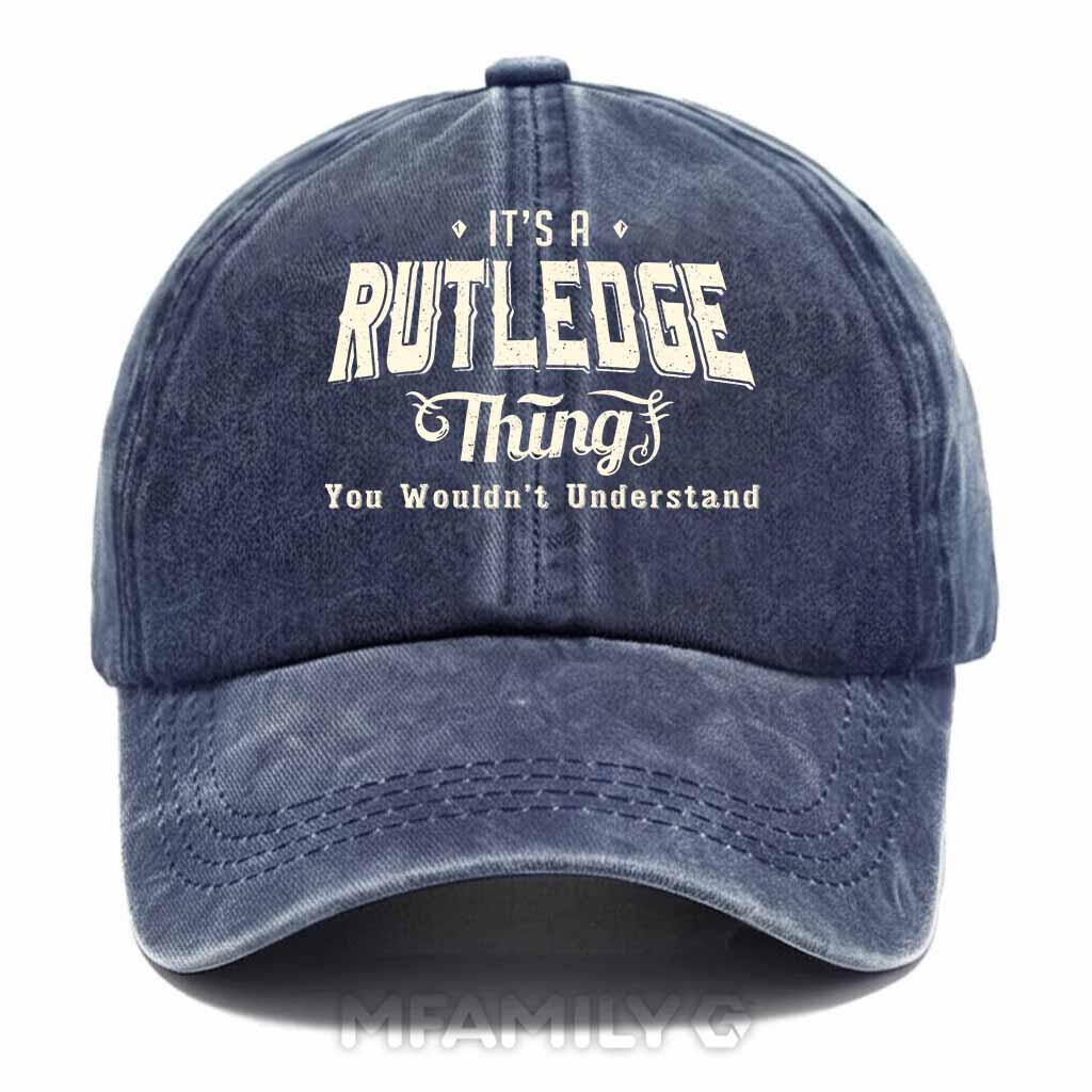 Rutledge Thing Washed Baseball Cap