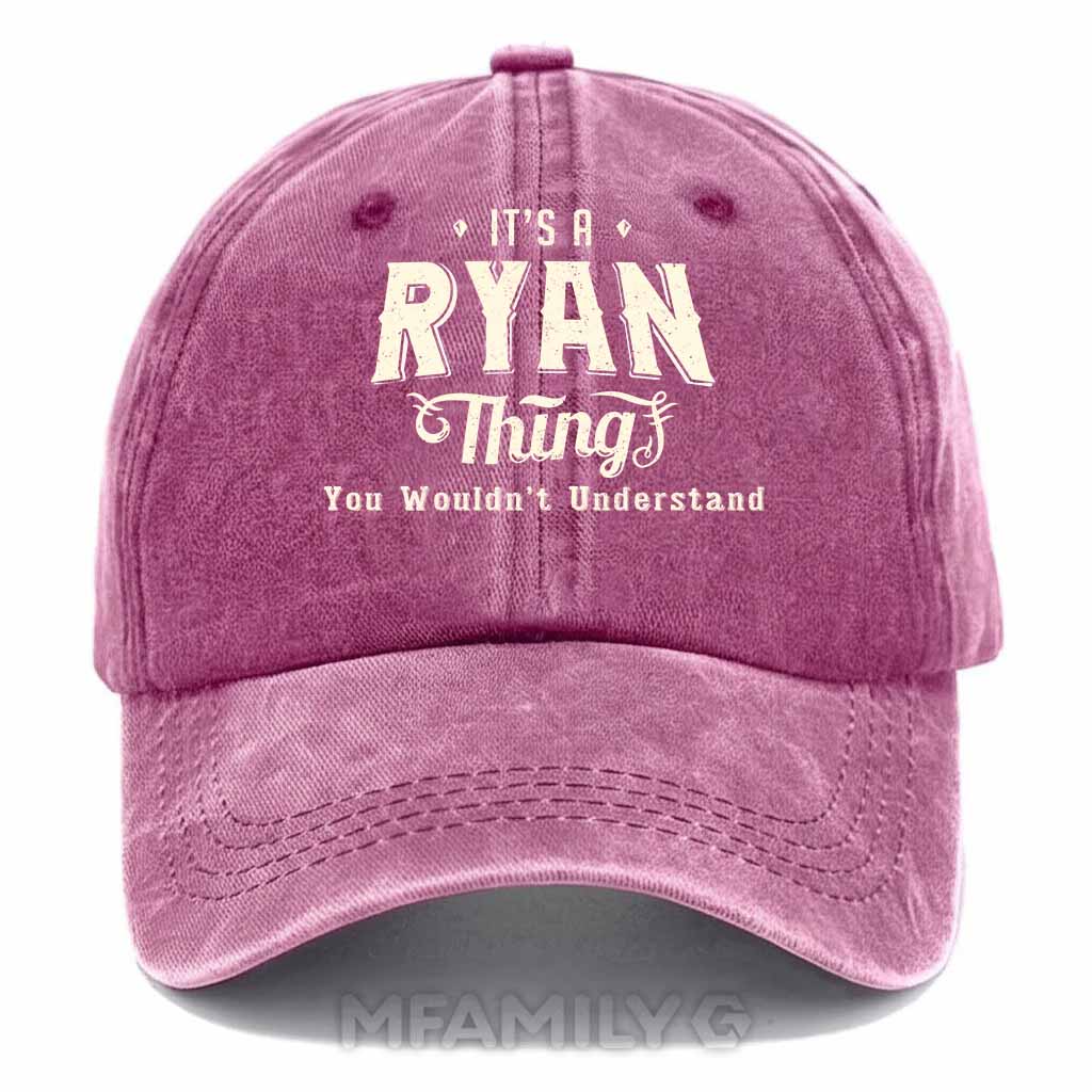 Ryan Thing Washed Baseball Cap