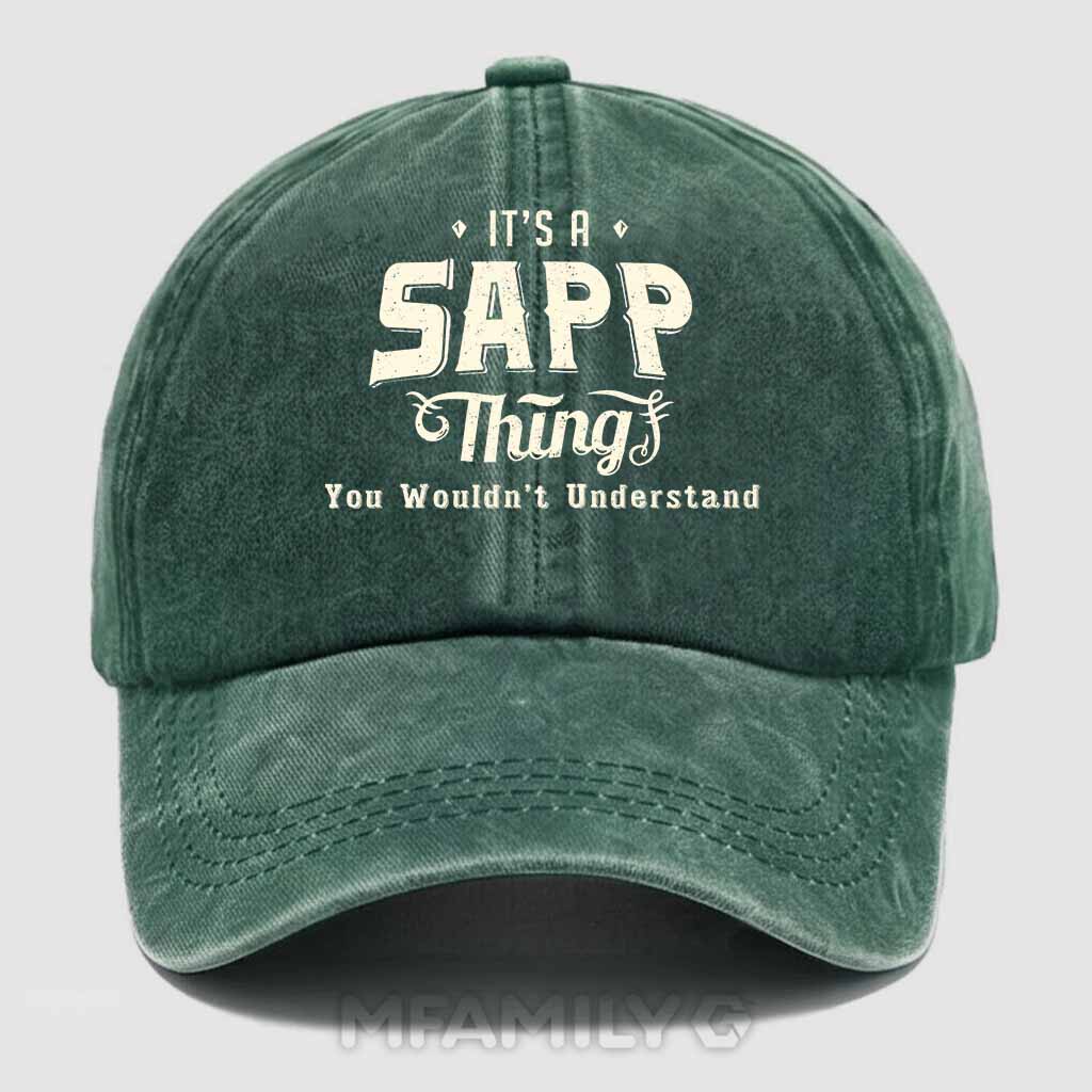 Sapp Thing Washed Baseball Cap