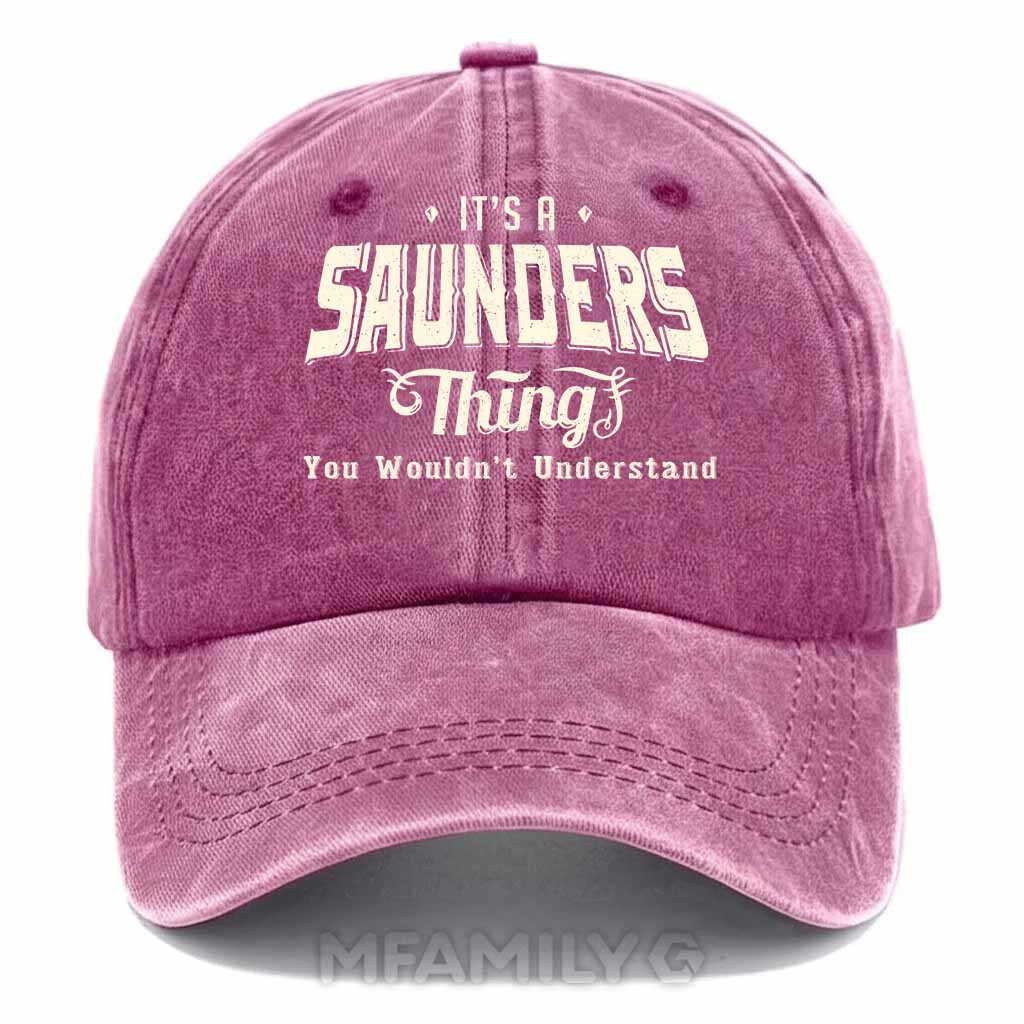 Saunders Thing Washed Baseball Cap