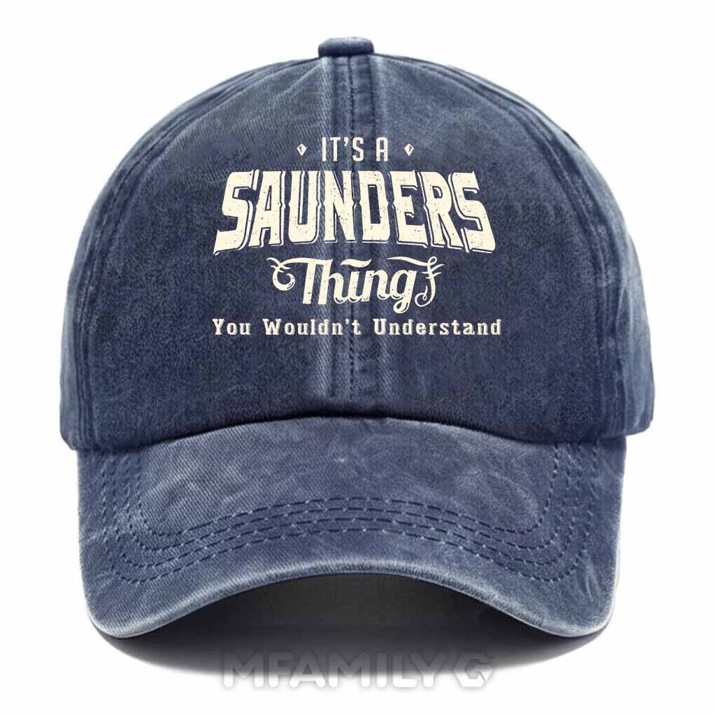 Saunders Thing Washed Baseball Cap