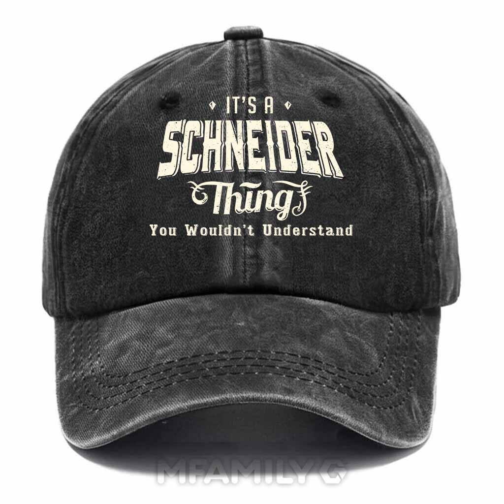 Schneider Thing Washed Baseball Cap