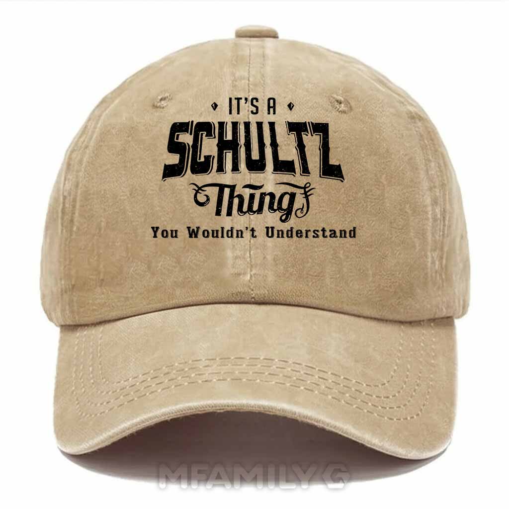 Schultz Thing Washed Baseball Cap