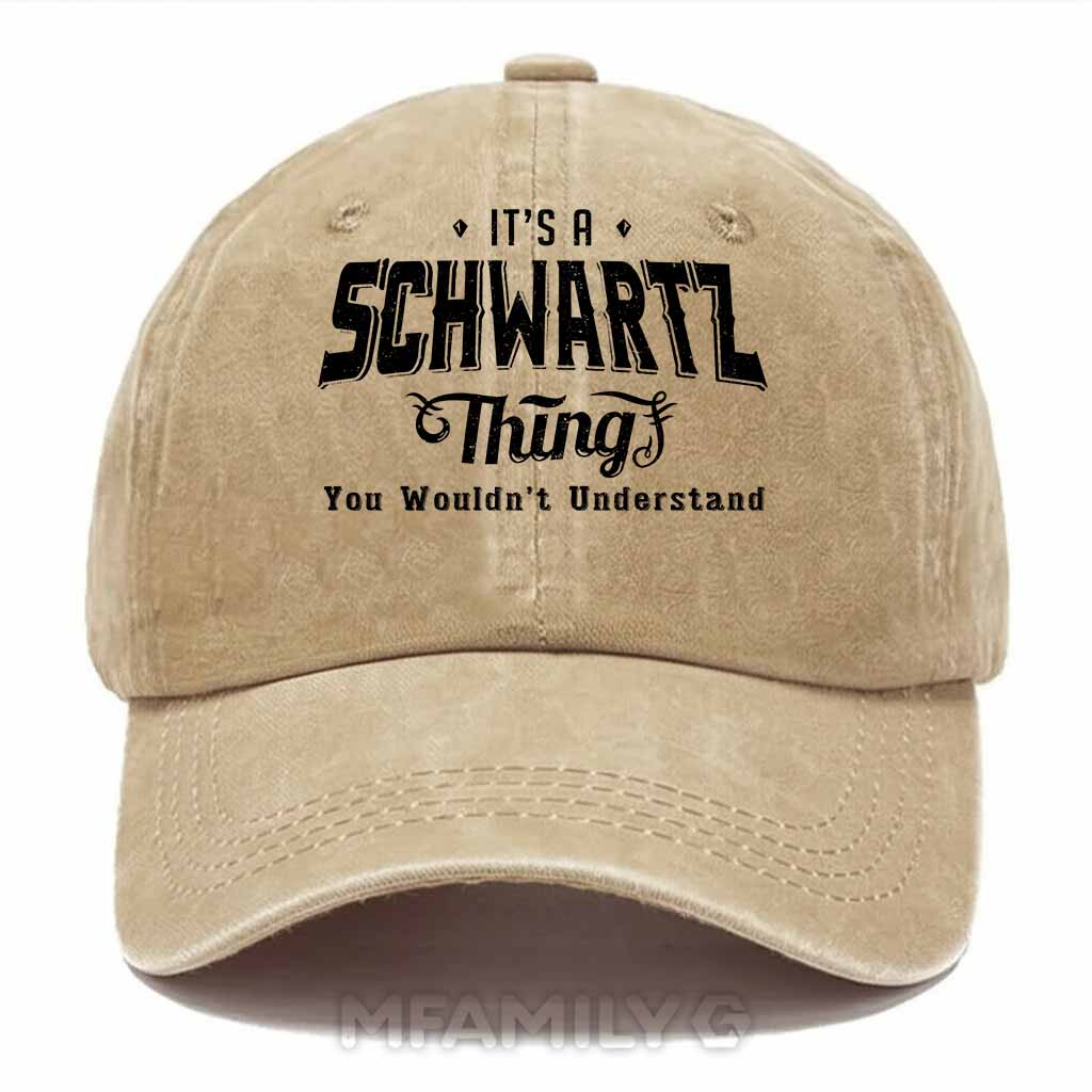 Schwartz Thing Washed Baseball Cap