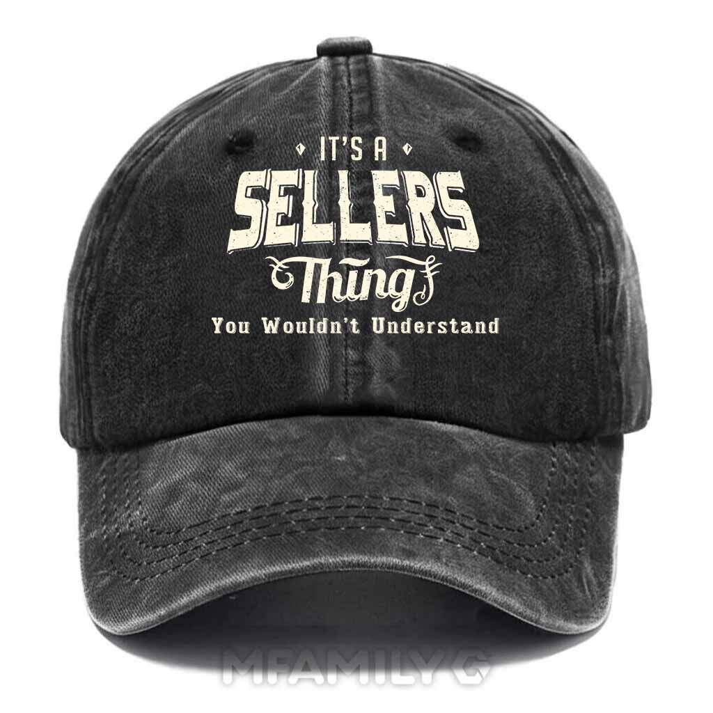 Sellers Thing Washed Baseball Cap