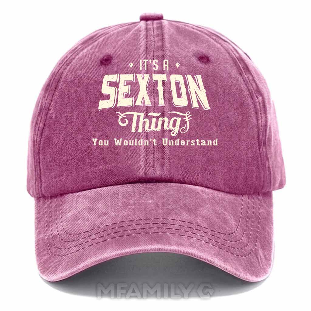 Sexton Thing Washed Baseball Cap