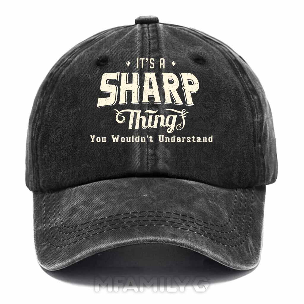 Sharp Thing Washed Baseball Cap