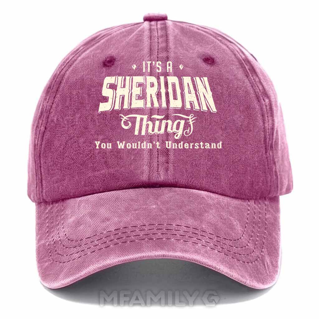 Sheridan Thing Washed Baseball Cap