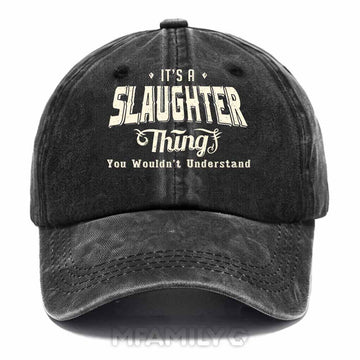 Slaughter Thing Washed Baseball Cap