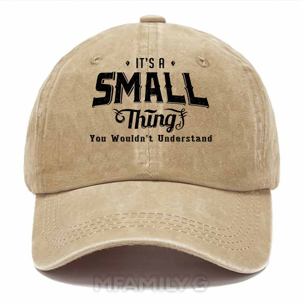 Small Thing Washed Baseball Cap