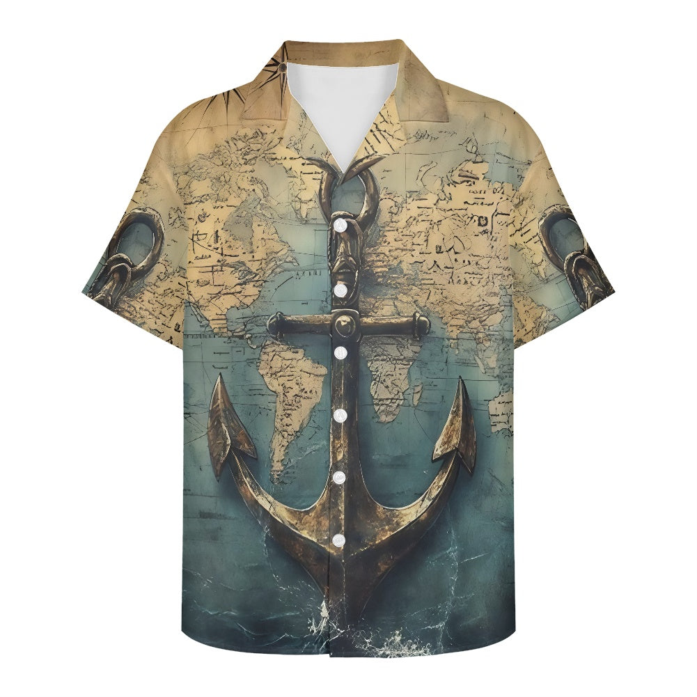 Smith Family Nautical Compass Hawaiian Shirt