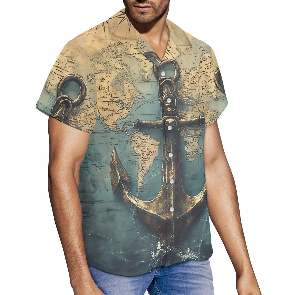 Smith Family Nautical Compass Hawaiian Shirt