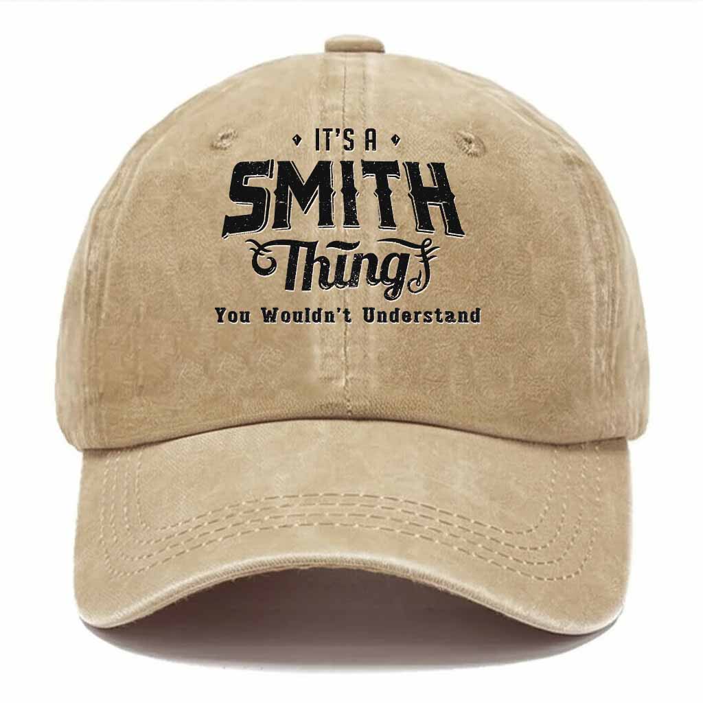 Smith Thing Washed Baseball Cap