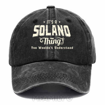 Solano Thing Washed Baseball Cap