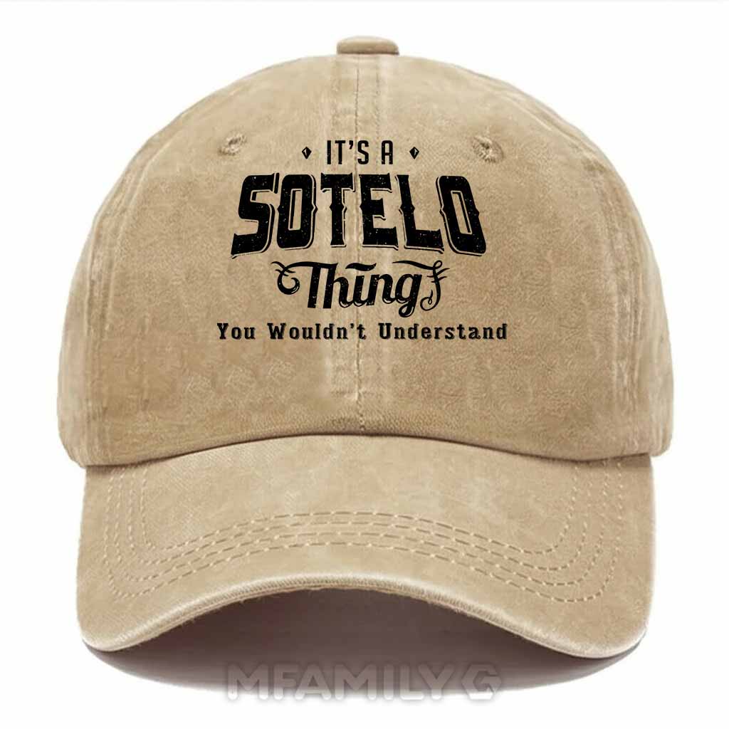Sotelo Thing Washed Baseball Cap