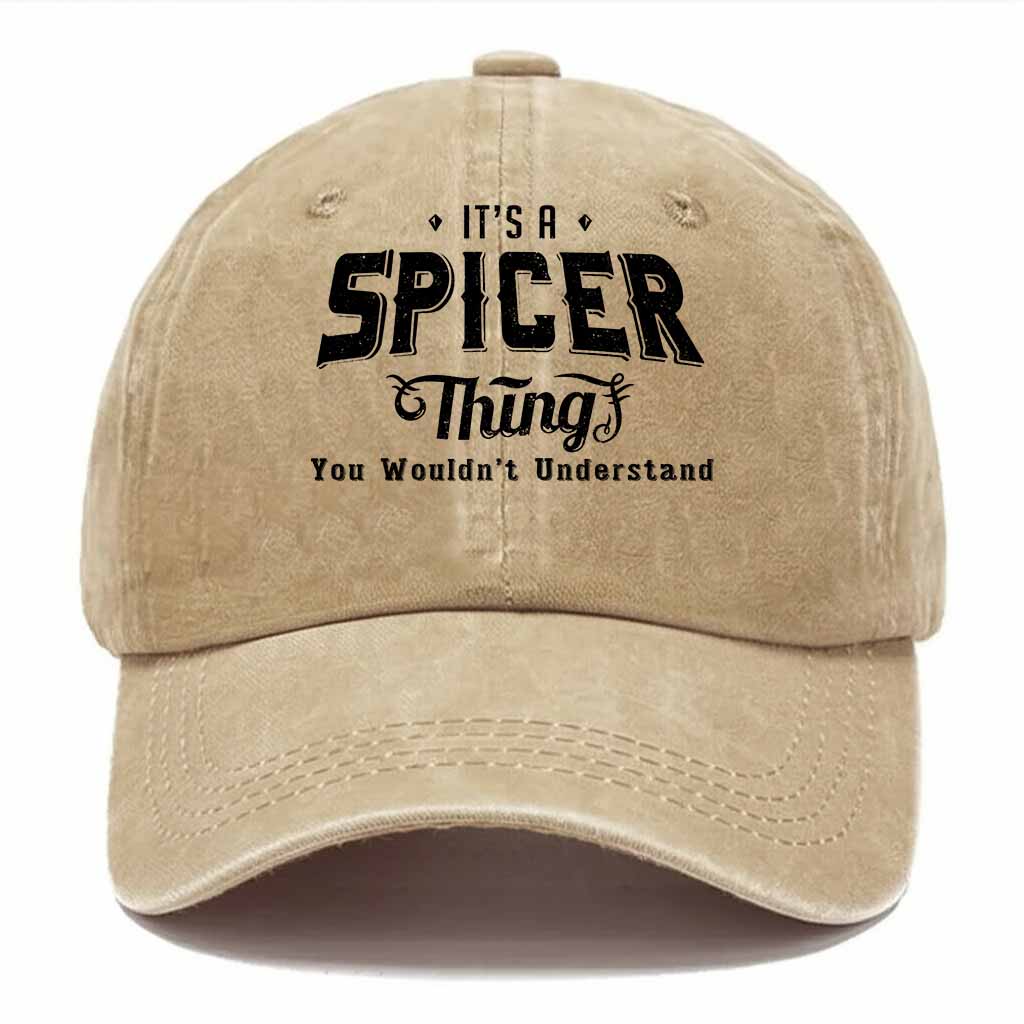 Spicer Thing Washed Baseball Cap
