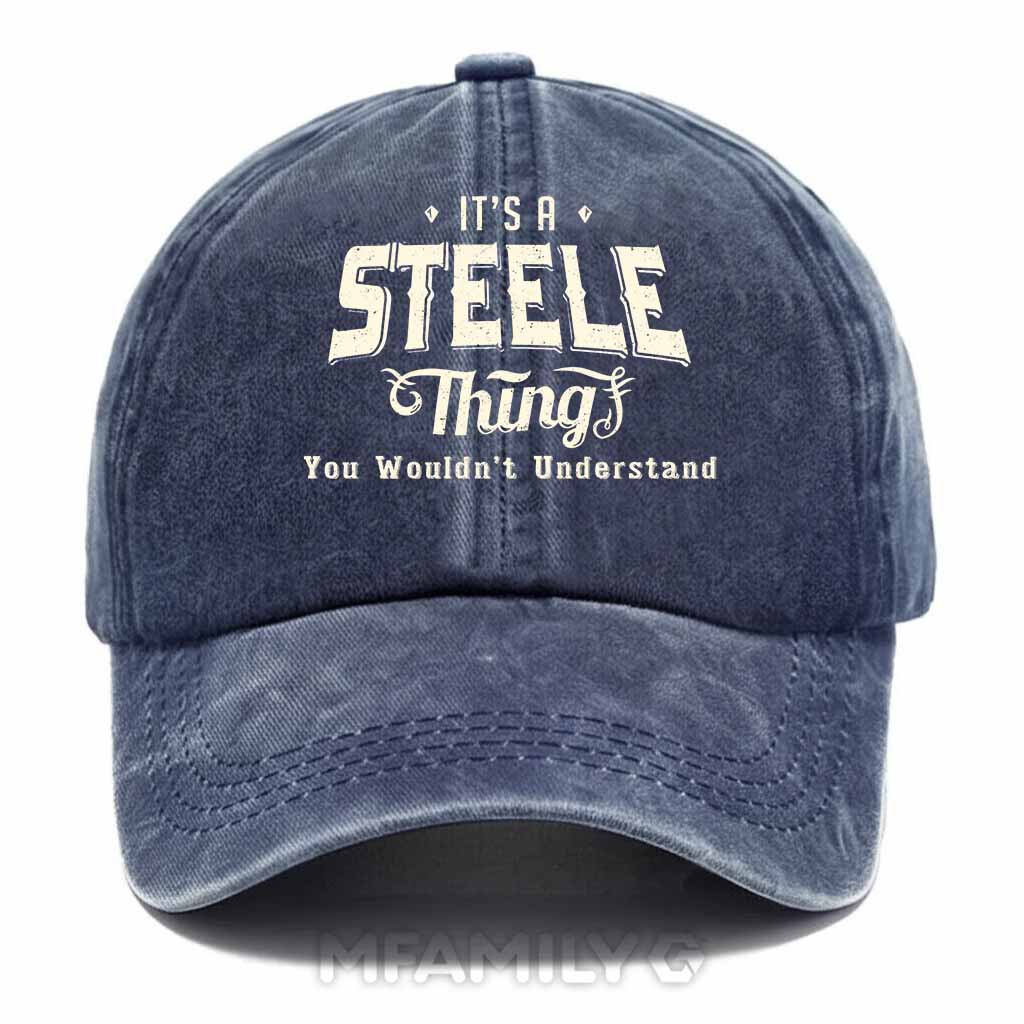 Steele Thing Washed Baseball Cap