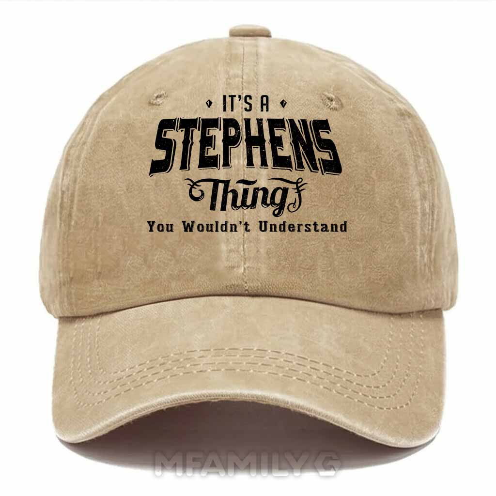 Stephens Thing Washed Baseball Cap