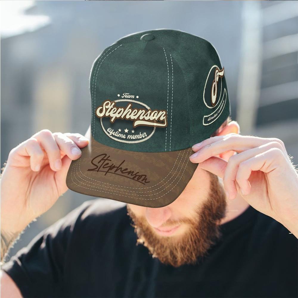 Stephenson Vintage Lifetime Member Baseball Cap