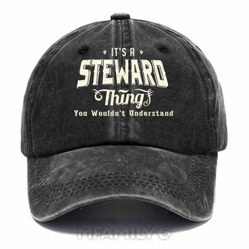 Steward Thing Washed Baseball Cap