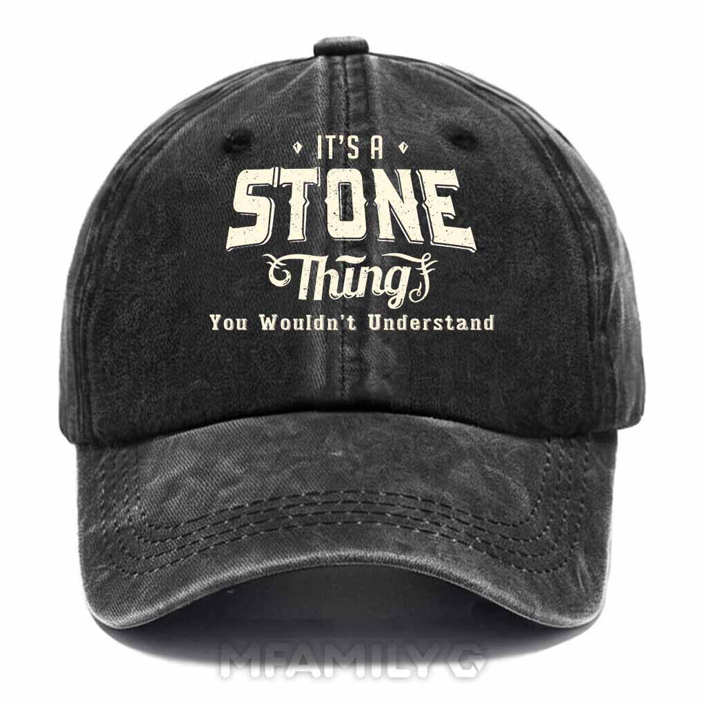 Stone Thing Washed Baseball Cap