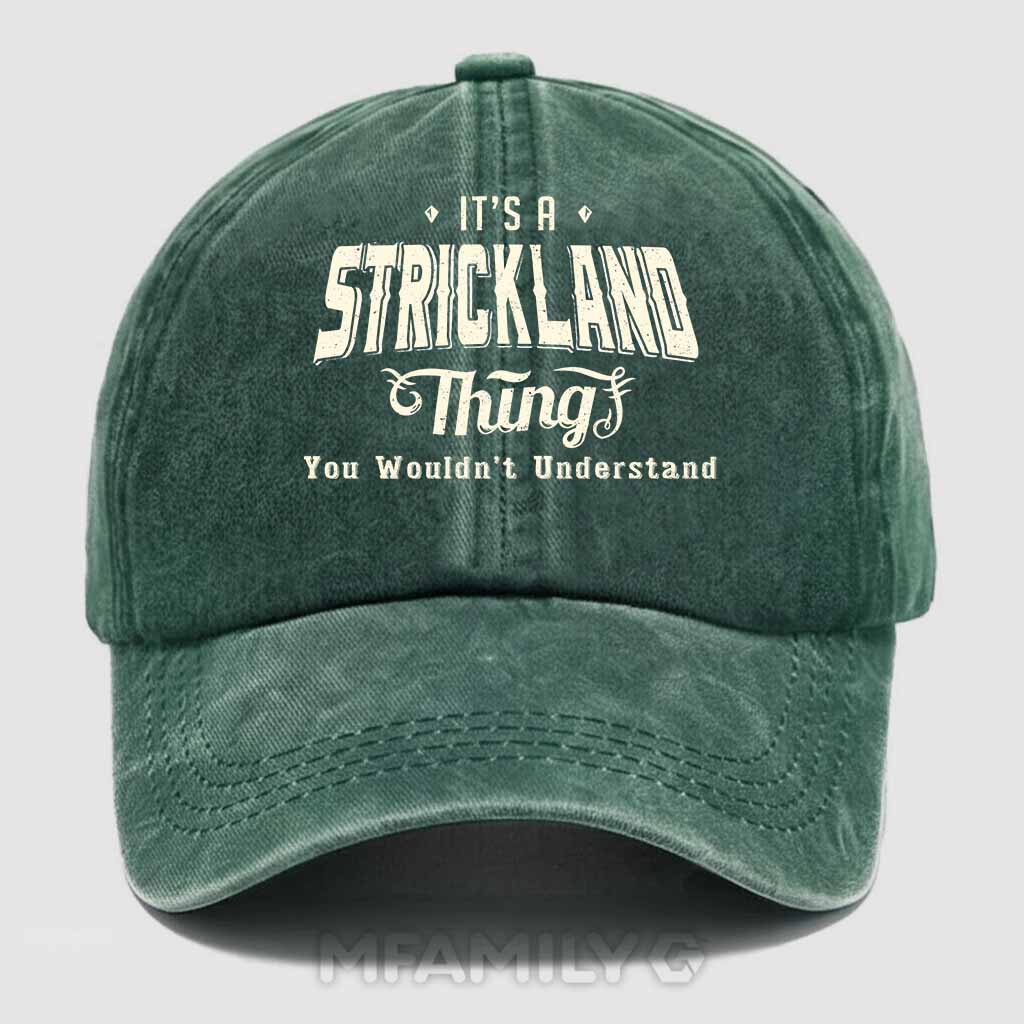 Strickland Thing Washed Baseball Cap