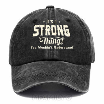 Strong Thing Washed Baseball Cap