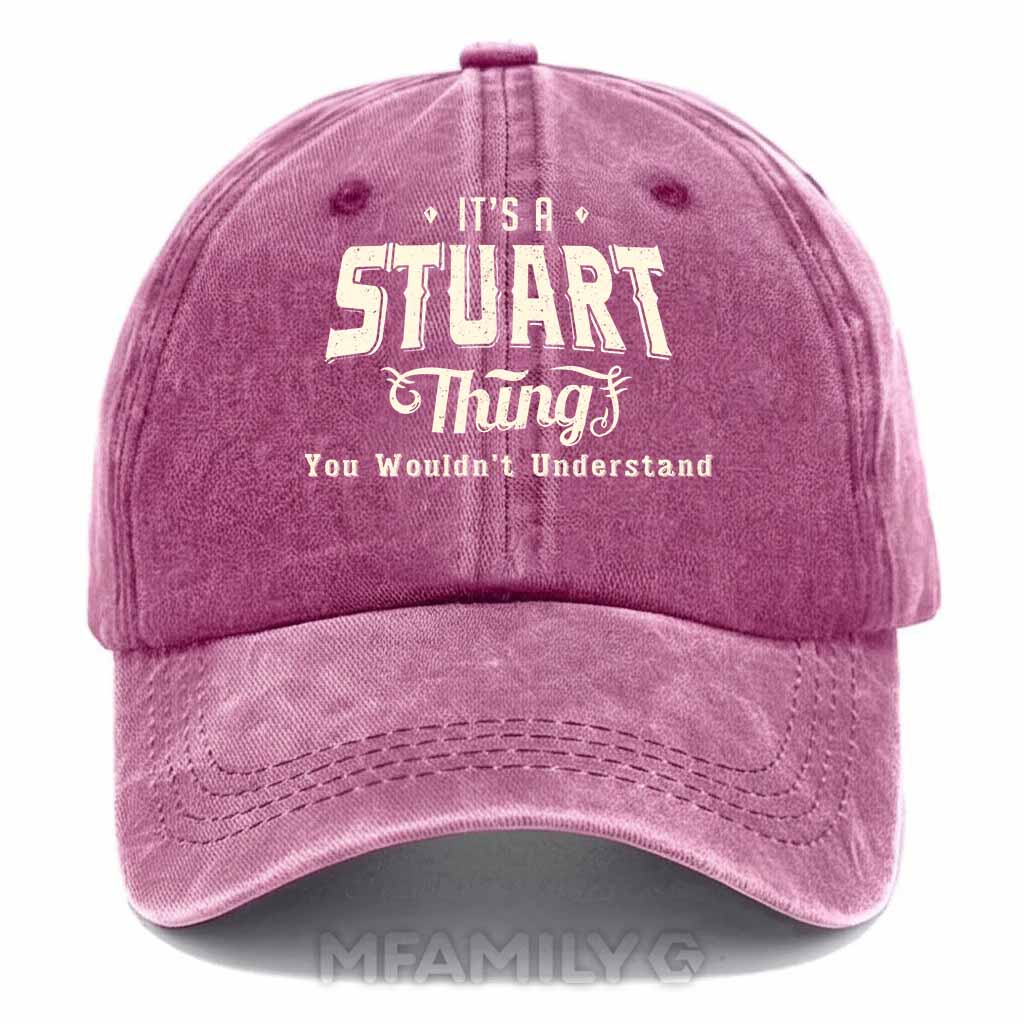 Stuart Thing Washed Baseball Cap