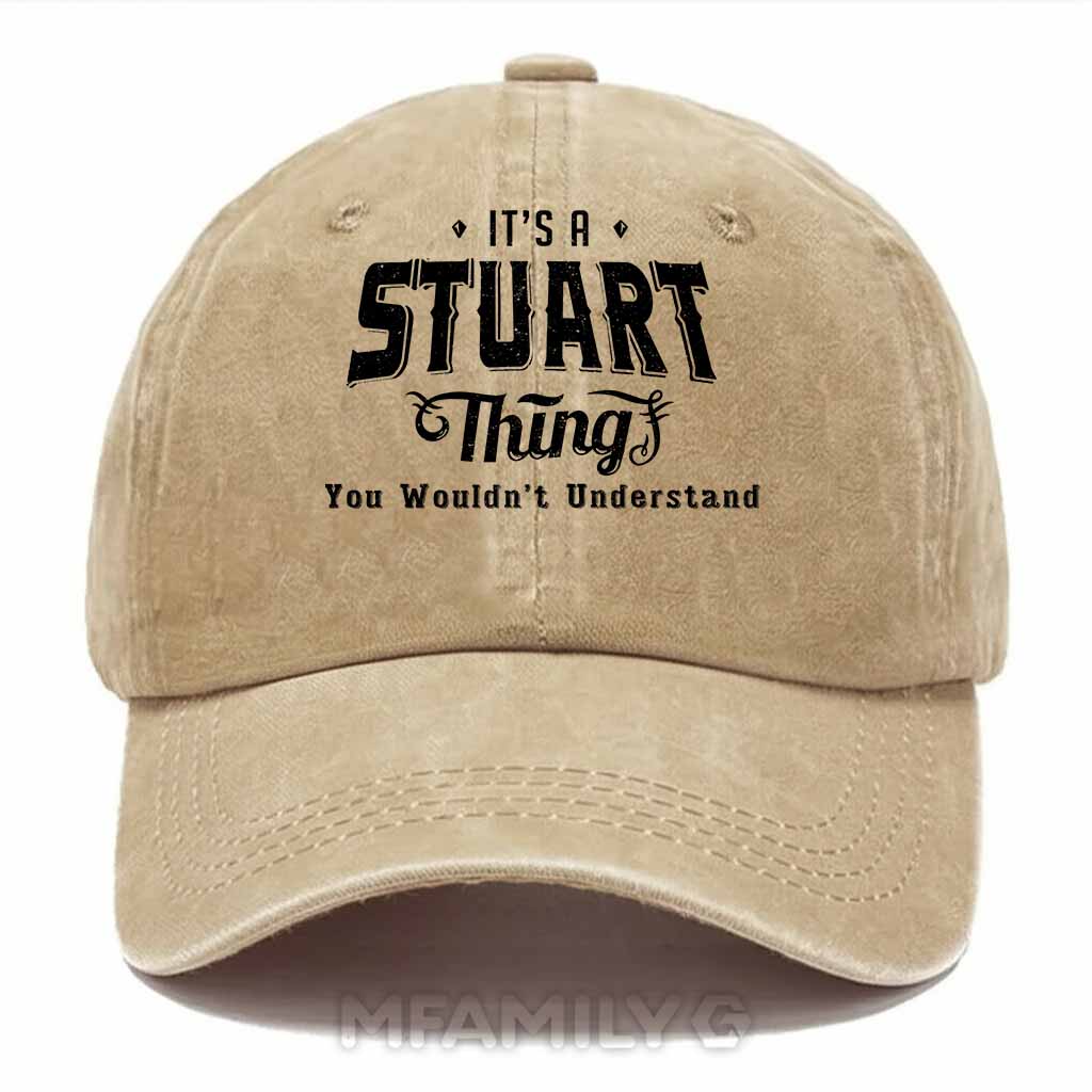 Stuart Thing Washed Baseball Cap