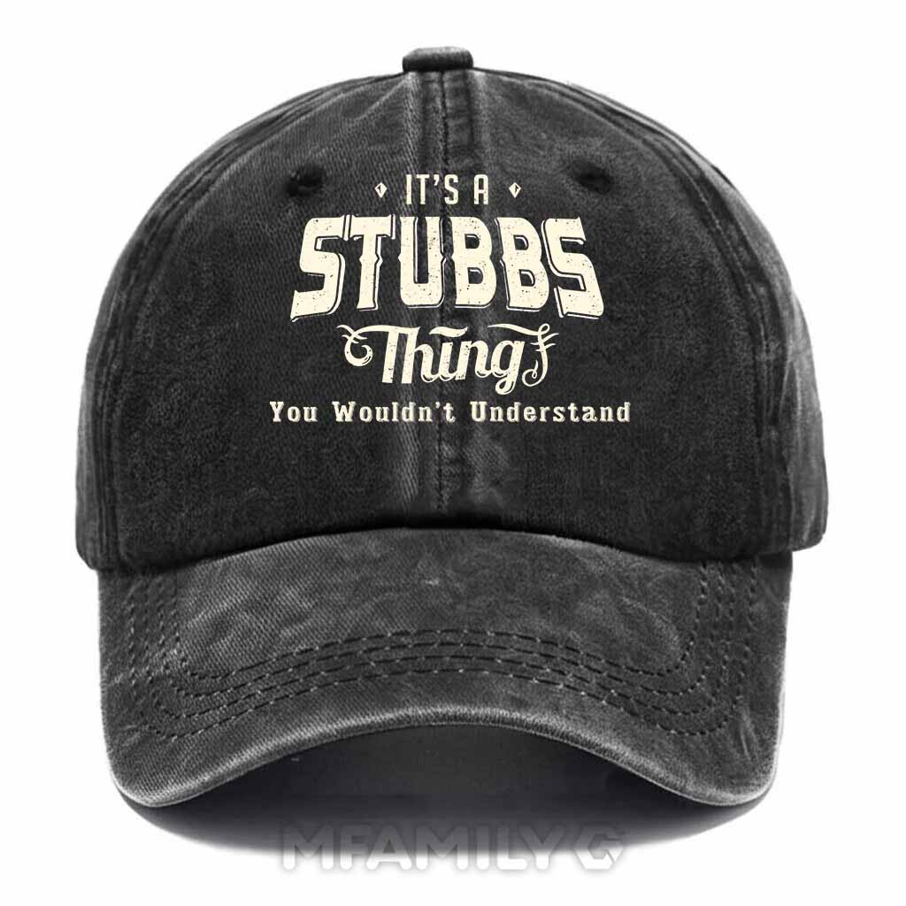 Stubbs Thing Washed Baseball Cap