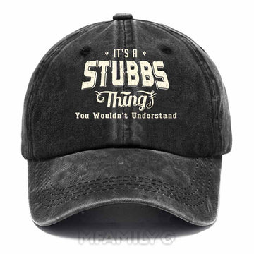 Stubbs Thing Washed Baseball Cap
