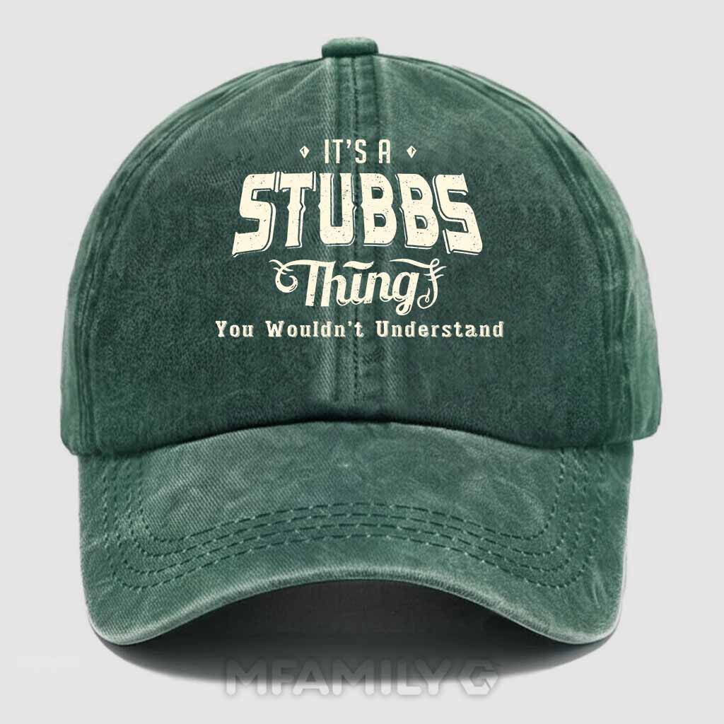 Stubbs Thing Washed Baseball Cap