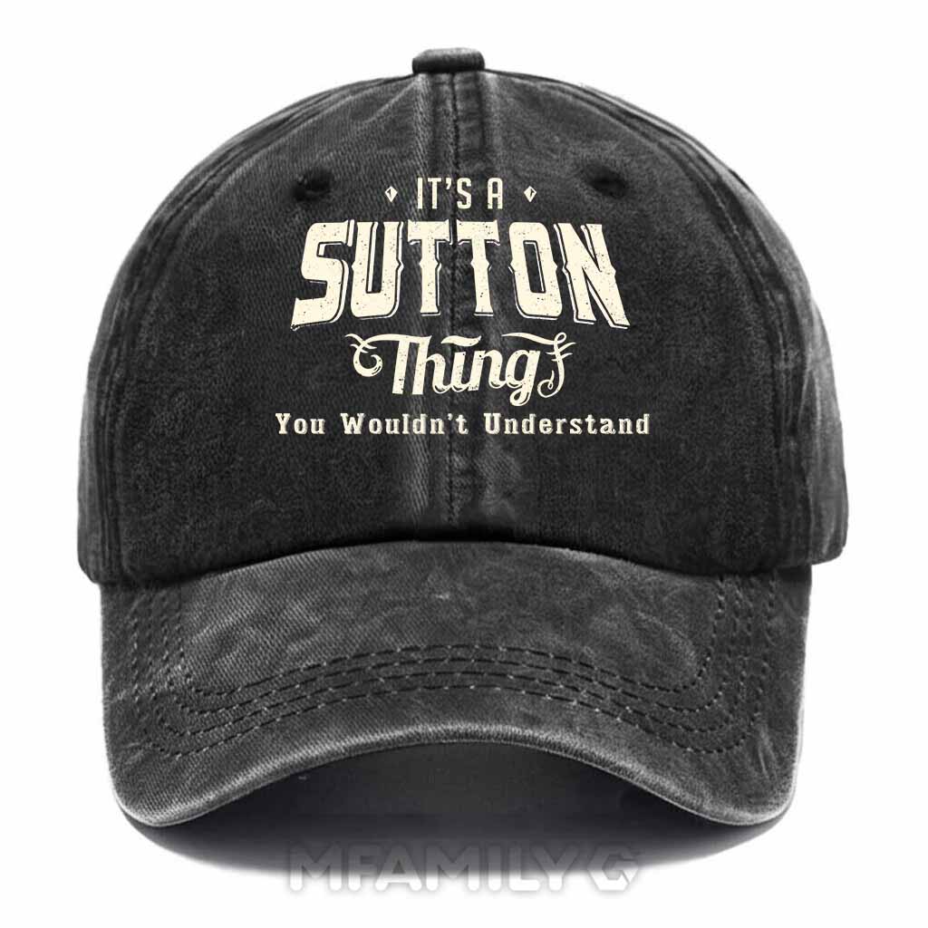 Sutton Thing Washed Baseball Cap