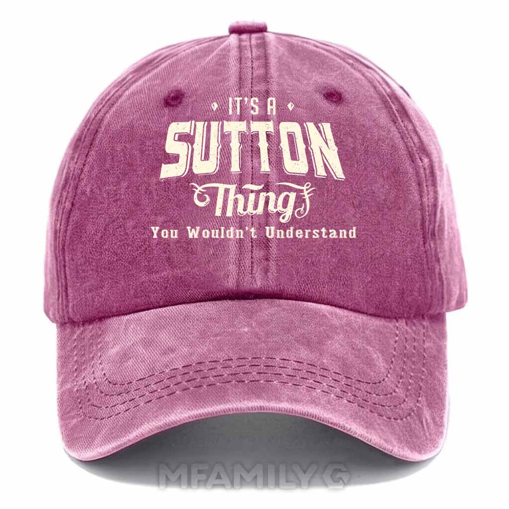 Sutton Thing Washed Baseball Cap