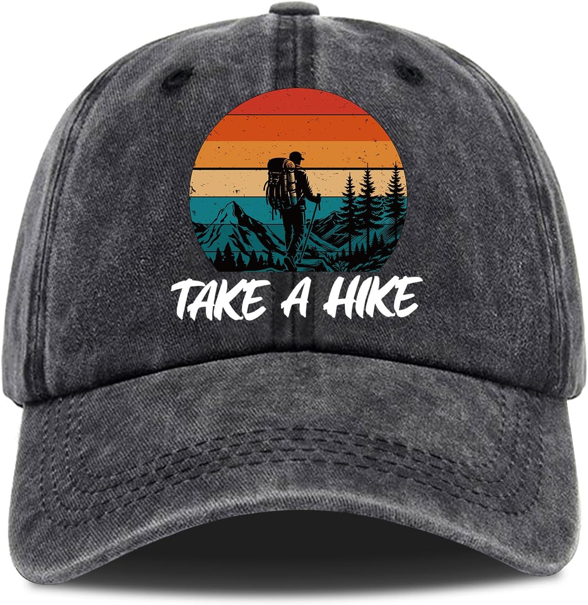 Take A Hike Vintage Washed Baseball Cap