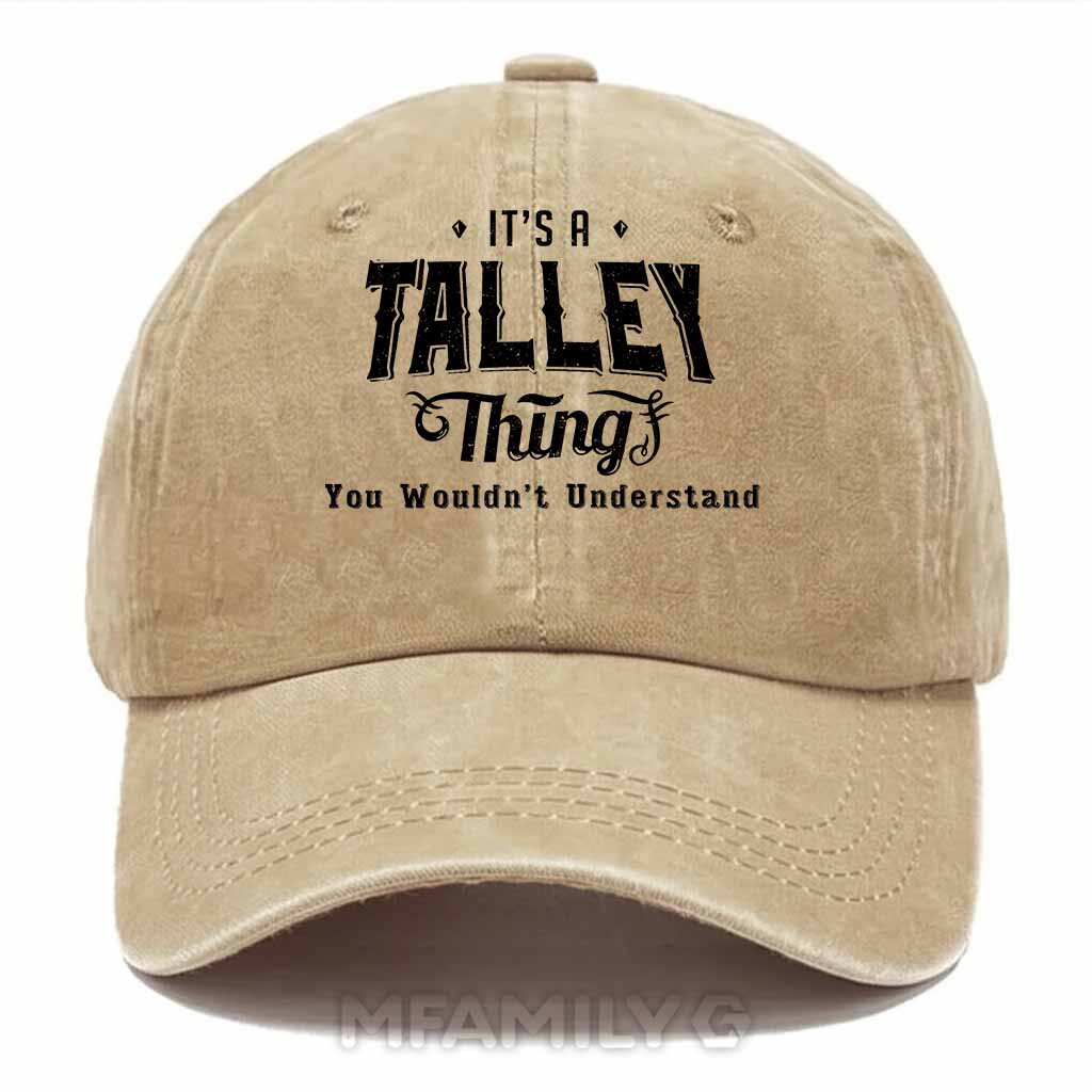 Talley Thing Washed Baseball Cap