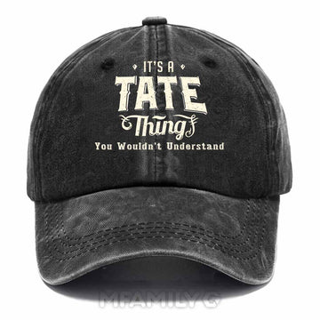 Tate Thing Washed Baseball Cap