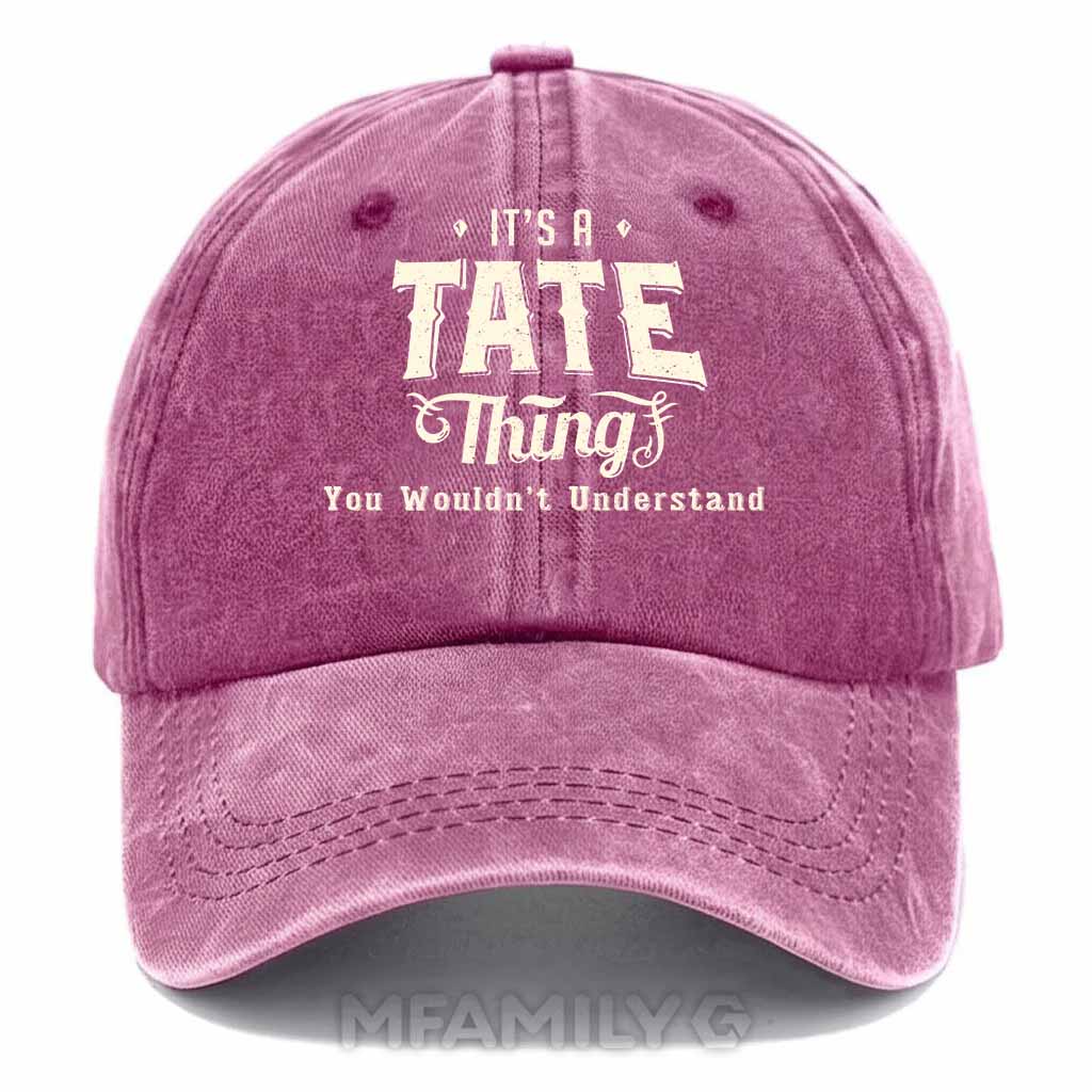 Tate Thing Washed Baseball Cap