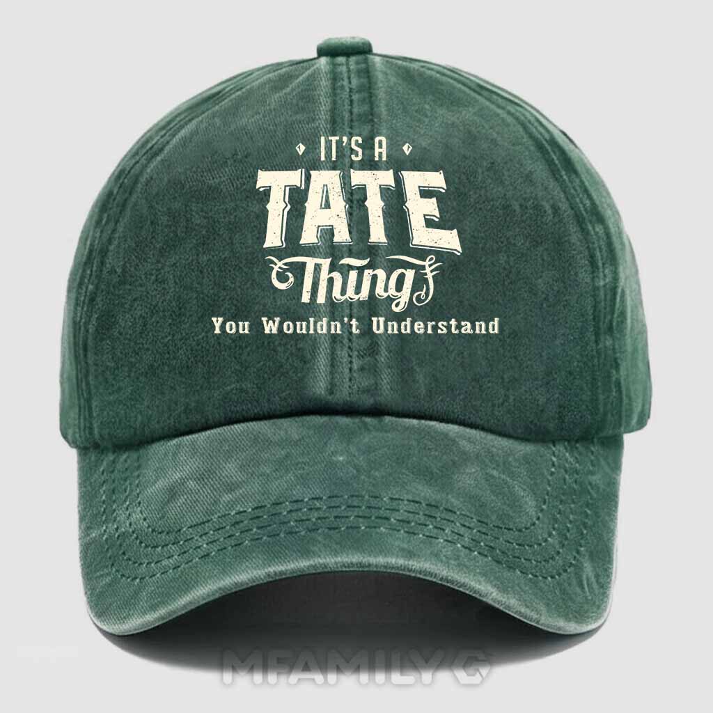 Tate Thing Washed Baseball Cap