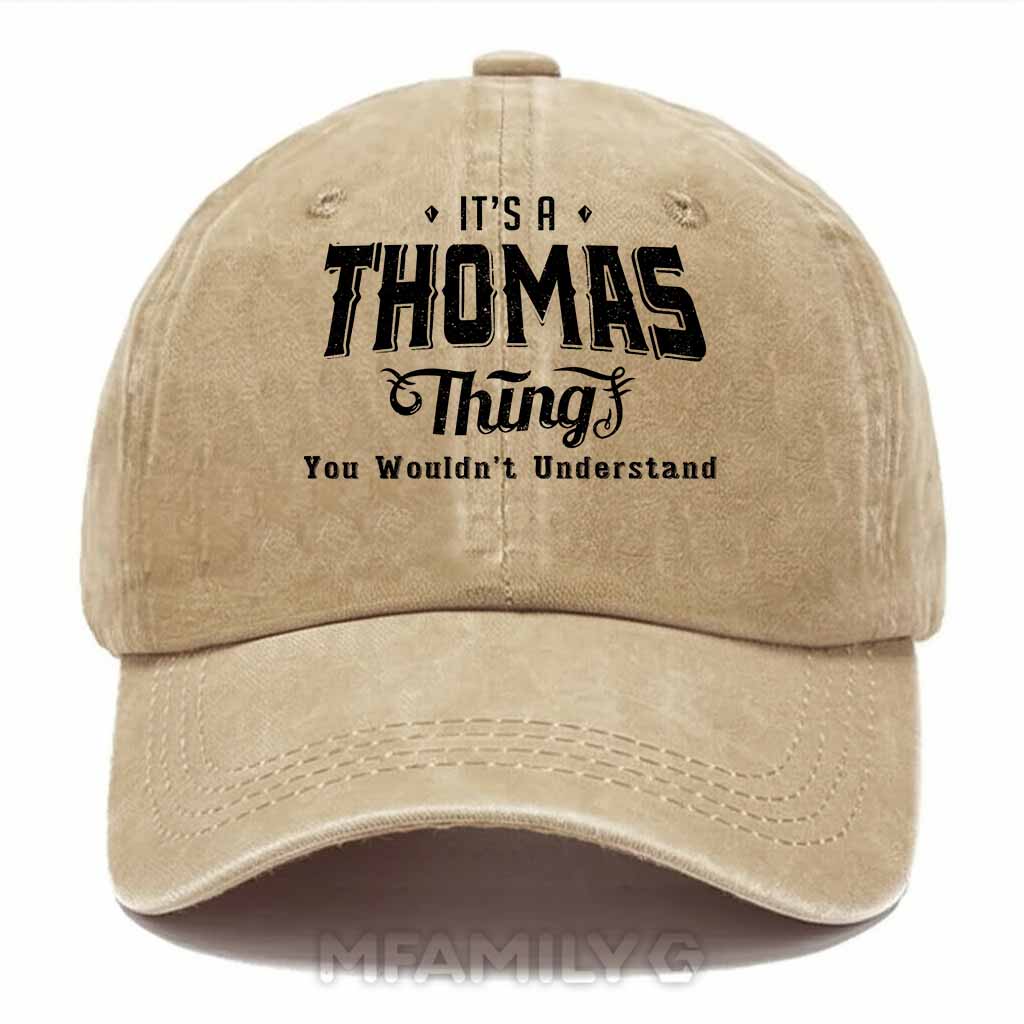 Thomas Thing Washed Baseball Cap