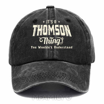 Thomson Thing Washed Baseball Cap